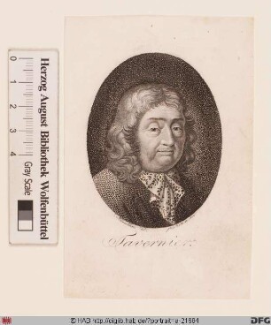 Bildnis Jean-Baptiste Tavernier (1668 baron d'Aubonne)