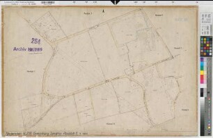 Niederaden (Lünen), Lanstrop (Dortmund), Umlegung Niederaden, Urkarte II Lanstrop Planblatt 6