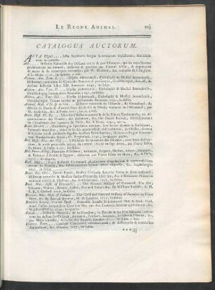 Catalogus Auctorum.