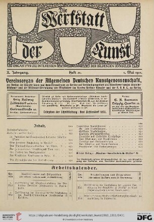 Heft 31 (1. Mai 1911)