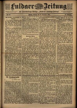 Ausgabe vom Montag, den 23. September 1901.