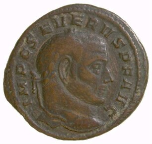 Münze, Follis, 306 - 307