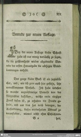 Vorrede zur neuen Auflage