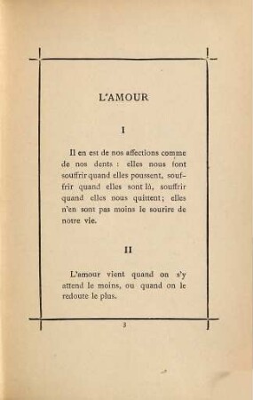 Pensées d'automne