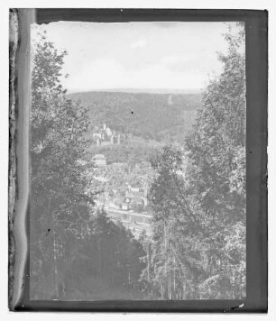 Blick aus Richtung Wartturm auf Wertheim