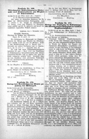 No. 20. (453-475) (469,470,471.), 30. November 1906