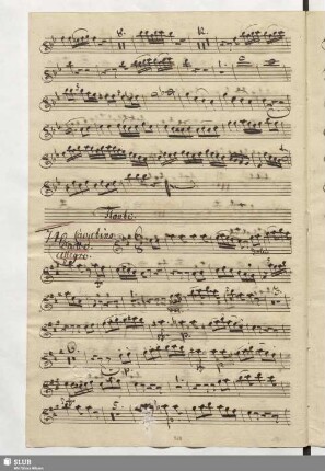740. Cavatina et Duettino: Care Donne sventurata / Paisiello, G.