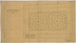 Fischer, Theodor; Jena; Universität - Senatssaal (Deckenabwicklung)