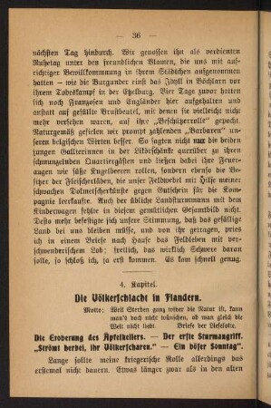 36-59, 4. Kapitel: Die Völkerschlacht in Flandern