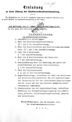 5. Januar 1916