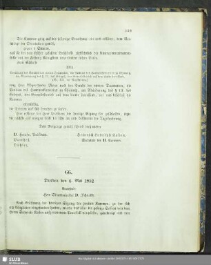 [Sitzungen 66-70]