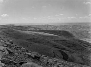 Die Scio-Hochfläche : Berghänge in der Scio-Hochfläche des abessinischen Hochlandes