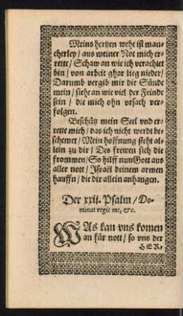 Der xxii. Psalm ...