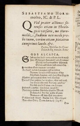 Xv-XIv, Kommentar von Erhardus Cellius