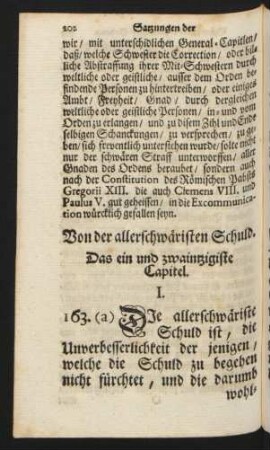 Von der allerschwäristen Schuld. Das ein und zwaintzigiste Capitel.
