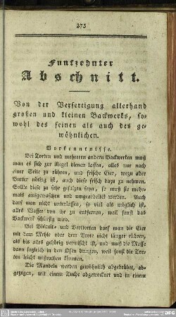 Funfzehnter Abschnitt