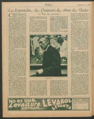 La exposición de conjunto de obra de Fader