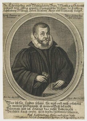 Bildnis des Matthaeus Schmoll