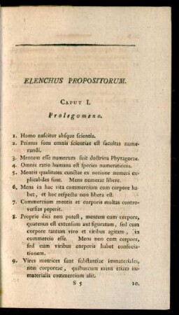 Elenchus Propositorum