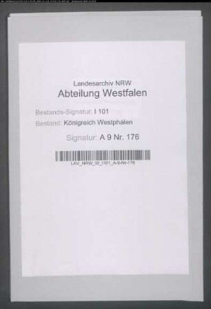 Aufhebung des Damenstifts Schildesche