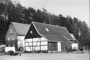 Wilsdruff-Grund-Wüstarabien. Lohmühle Wüstarabien, Ansicht