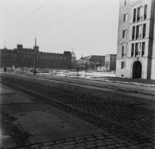 Blick zur Schießgasse mit Polizeipräsidium