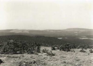 Harz. Blick vom Brocken nach Südwesten