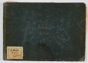 Skizzenbuch 1851