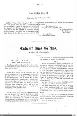 Beilagen zu Protokoll, 13./15. Sitzung