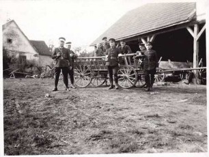 Große Polizeiübung im Bauland vom 16.9. - 18.9.1930 (am hinteren Meßhof)