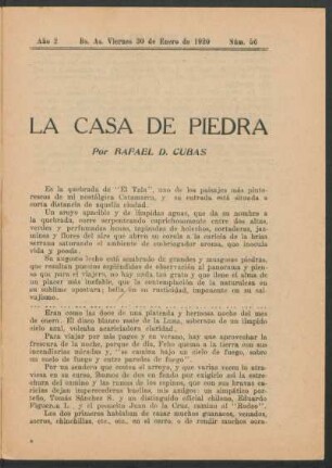 [Parte único]