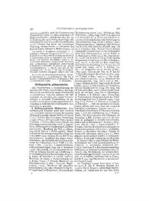 Bibliographie, pädagogische