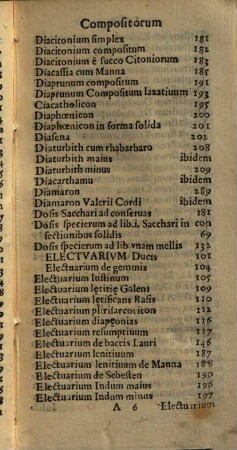 Nouum Valerii Cordi Dispensatorium, Hoc Est, Pharmacorum conficiendorum ratio