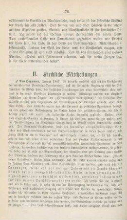 176-186 Kirchliche Mittheilungen