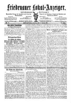 Nr. 14, 17.01.1915