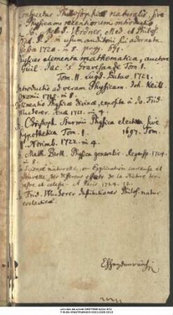 Systema Physicum : Mandato Serenissimi Principis Ernesti, Sax. Iul. Cliviae Et Mont. Ducis, &c. Ad Usum Gymnasii Gothani ...
