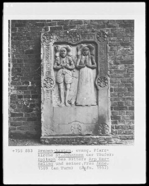 Epitaph des Ritters Arp Hermeling und seiner Frau Anne