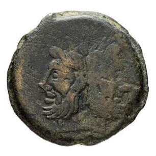 Münze, As, 157 - 156 v. Chr.?