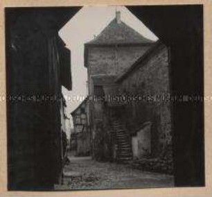 Freinsheim, Alter Festungsturm, Stadtmauer