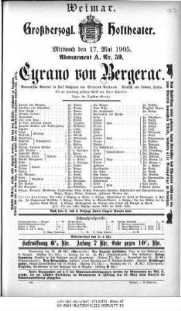 Cyrano von Bergerac