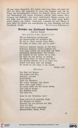 Gedichte von Ferdinand Avenarius