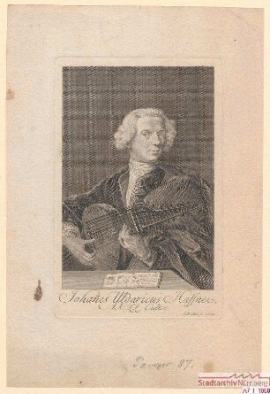 Johannes Uldaricus (!) Haffner, AA. LL. Cultor