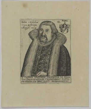 Bildnis des Caspar Hoffman