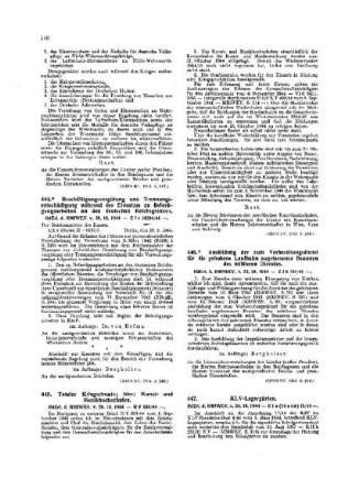 KLV-Lagergärten : [Amtliche Erlasse] ; [Amtlicher Teil]