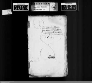 . 1601: o. D. 1601