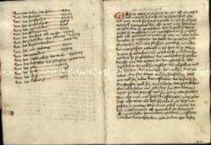 Handschrift der untugent-Version des Paradisus animae des Ps.-Albertus Magnus
