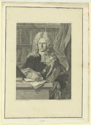 Bildnis des Ioannes Baptista Homann