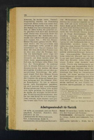 Arbeitsgemeinschaft für Floristik
