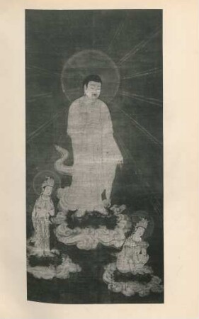 [VI. The descending Buddha, with attendant angels attributed to Yeshin Sodzu ...]