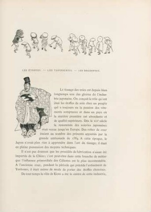 Les étoffes. - Les tapisseries. - Les broderies